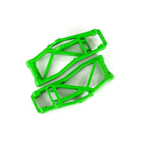 AX8999G Suspension arms, lower, green (left and right, front or rear) (2) (for use with #8995 WideMaxx™ suspension kit)