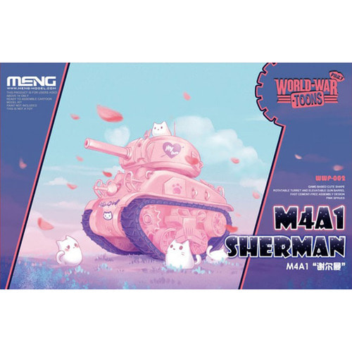 CEWWP-002 M4A1 셔먼-카툰 모델 핑크색