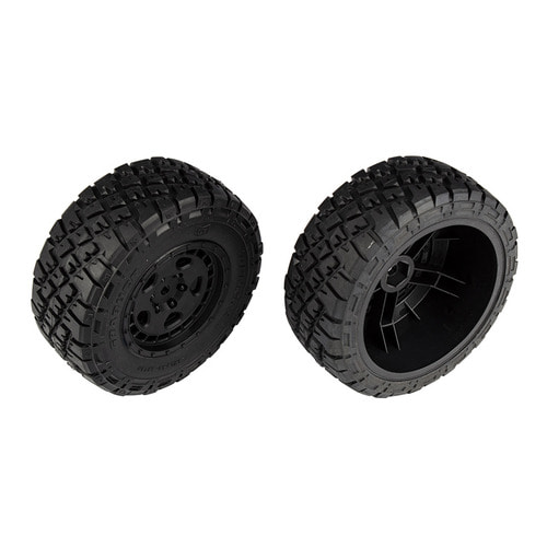 AA25860 Pro4 SC10 Off-Road Tires and Fifteen52 Wheels, mounted