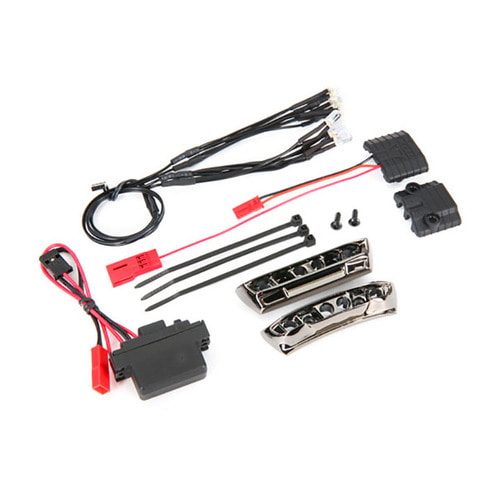 AX7185A  LED light kit, 1/16 E-Revo® (includes power supply, front &amp; rear bumpers, light harness (4 clear, 4 red), wire ties)