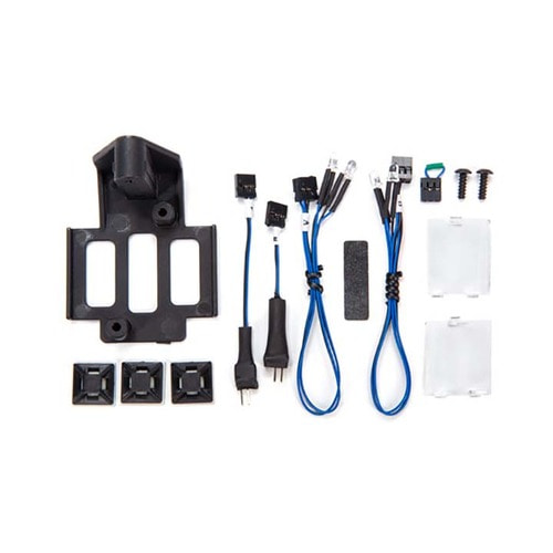 AX8083  Installation kit, Pro Scale Advanced Lighting Control System, TRX-4 Sport (mount, rear lens, reverse lights and turn signal harnesses, hardware)