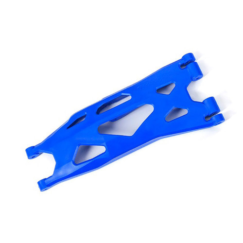 AX7893X Suspension arm, lower, blue (1) (right, front or rear) (for use with 7895 X-Maxx WideMaxx suspension kit)