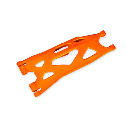 AX7894T Suspension arm, lower, orange (1) (left, front or rear) (for use with 7895 X-Maxx WideMaxx suspension kit)