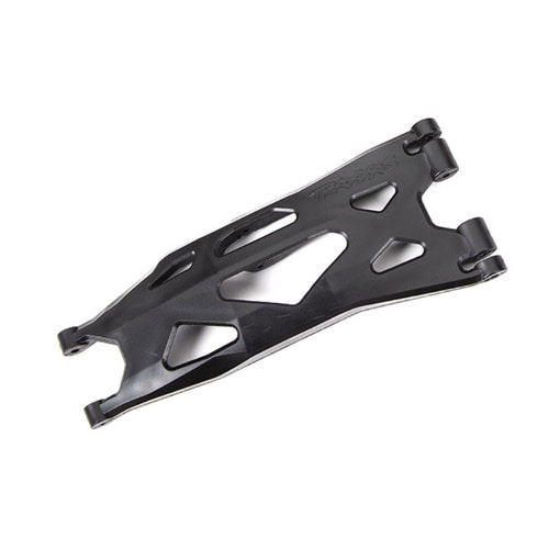 AX7893 Suspension arm, lower, black (1) (right, front or rear) (for use with 7895 X-Maxx WideMaxx suspension kit)