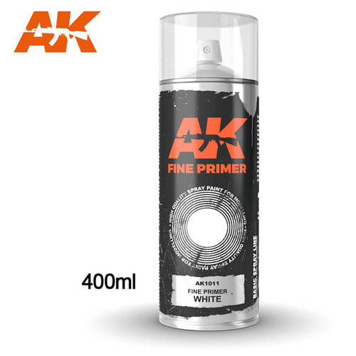 CAK1011 흰색 프라이머 - 400ml - 노즐 2개 포함