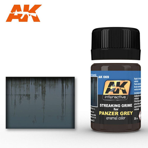[35ml] CAK069 STREAKING GRIME FOR PANZER GREY