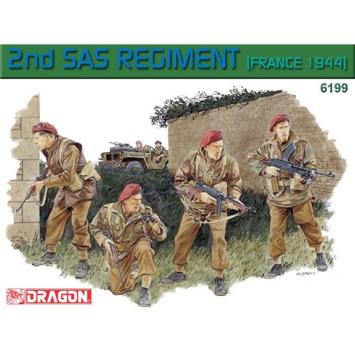 BD6199 1/35 2nd SAS Regiment (France1944)