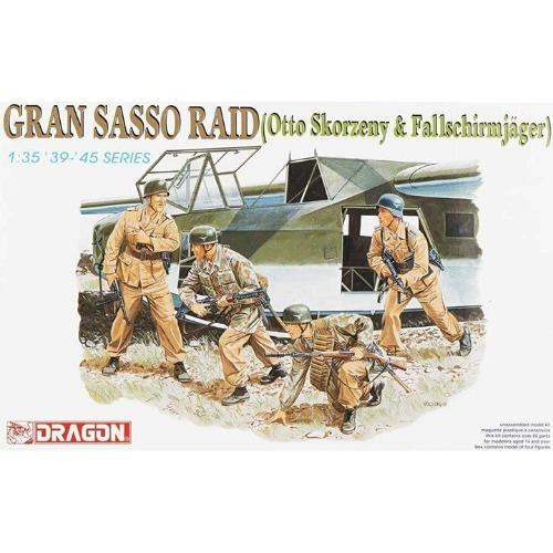 BD6094 1/35 Gran Sasso Raid (Otto Skorzeny &amp; Fallschirmjager) Figure Set