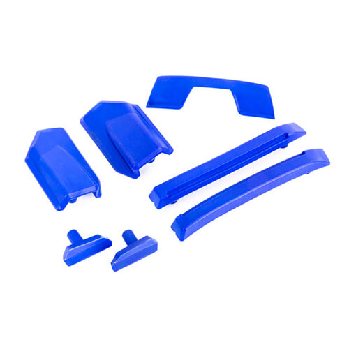 AX9510X Body reinforcement set, blue/ skid pads (roof) (fits #9511 body)