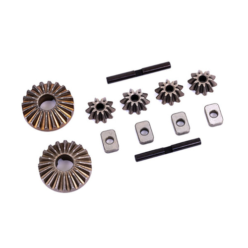 AX9582 Gear set, differential (output gears (2)/ spider gears (4)/ spider gear shafts (2)/ spacers (4))