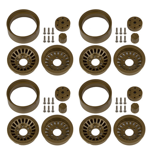 AA42113 Enduro Urbine Wheels, 1.55&quot;, bronze color