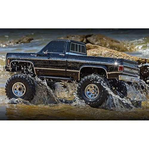 CB92056-4 Black 1/10 TRX-4 Scale and Trail Crawler with 1979 Chevrolet K10 Truck Body