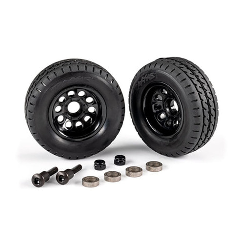 AX9797 Trailer wheels (2)/ tires (2)/ mounting hardware