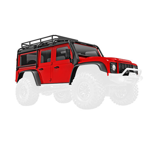 AX9712-RED Body, Land Rover® Defender®, complete, red