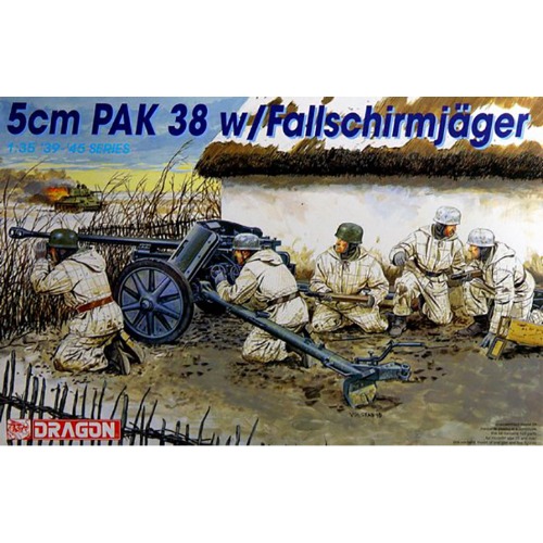 BD6118 1/35 50mm Pak38 w/Crew