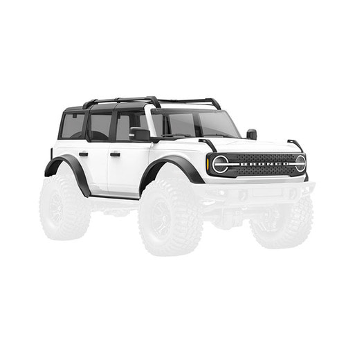 AX9711-WHT Body, Ford Bronco, complete (assembled) (white)