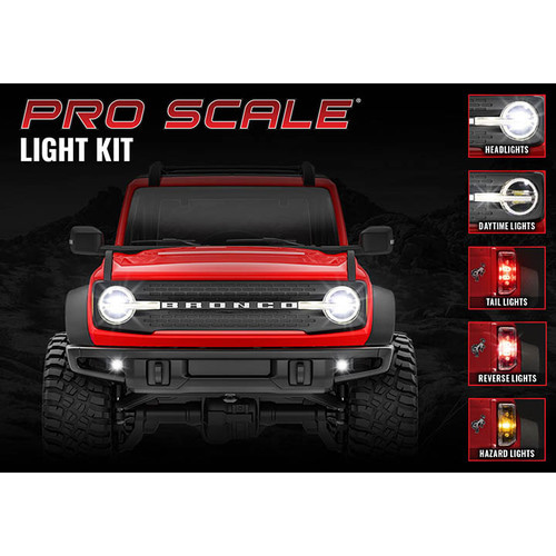 AX9783 TRX-4M® Bronco Pro Scale™ Light Set - 차량 미포함