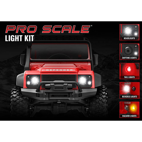 AX9784 TRX-4M® Defender Pro Scale™ Light Set - 차량 미포함