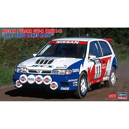 BH20605 1대24 닛산 Pulsar-RNN14- GTI-R 1991 1000 Lakes Rally