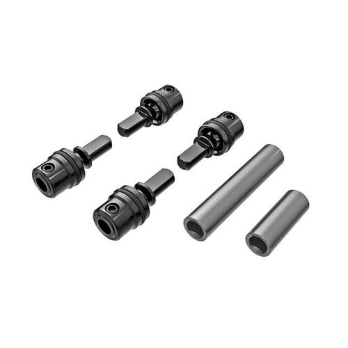 AX9751-GRAY Driveshafts,center,male(4)/driveshafts,center,female,6061-T6 aluminum/1.6x7mm BCS (4)