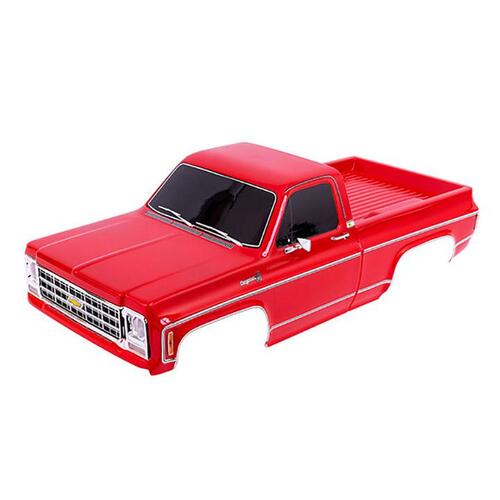 AX9212R Body, Chevrolet K10 Truck (1979), complete, red (painted, decals applied)