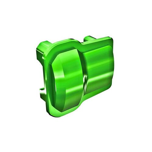 AX9787-GRN Axle cover,6061-T6 aluminum green-anodized(2)/1.6x12mm BCS with threadlock (8)