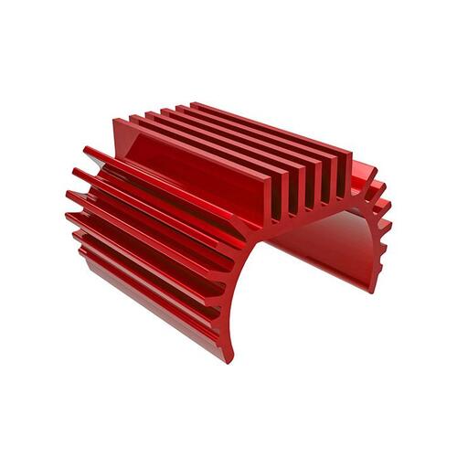 AX9793-RED Heat sink,Titan® 87T motor (6061-T6 aluminum,red-anodized)