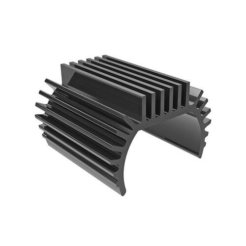 AX9793-GRAY Heat sink, Titan® 87T motor (6061-T6 aluminum,dark titanium-anodized)