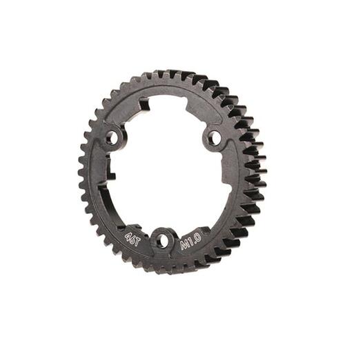 AX6442 Spur gear,46-tooth-machined,hardened steel-wide face,1.0 metric pitch