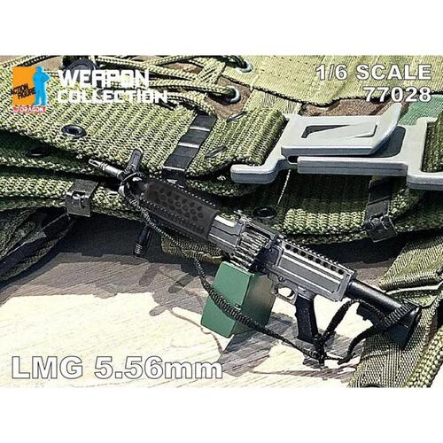 BD77028 1대6 LMG 5.56mm 경기관총 - 액션 피규어용 모형 제품/작동 불가