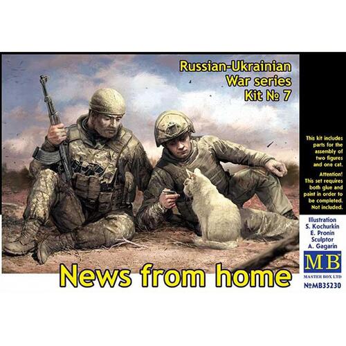 CM35230 1대35 우크라이나-러시아 전쟁 시리즈 넘버 7-News from home
