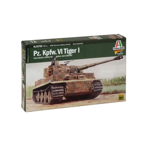 BI15755 1/56 Pz.Kpfw. VI Tiger l (인형 포함)(New Tool-2015)