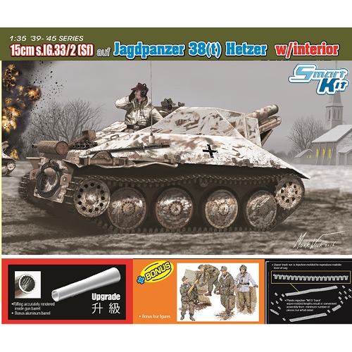 BD6489 1/35 15cm s.IG.33/2(Sf) auf Jagdpanzer 38(t) Hetzer