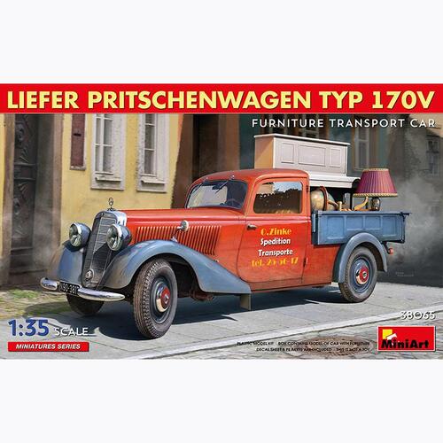 BE38065 1대35 Liefer Pritschenwagen Typ 170V - 가구 수송 트럭