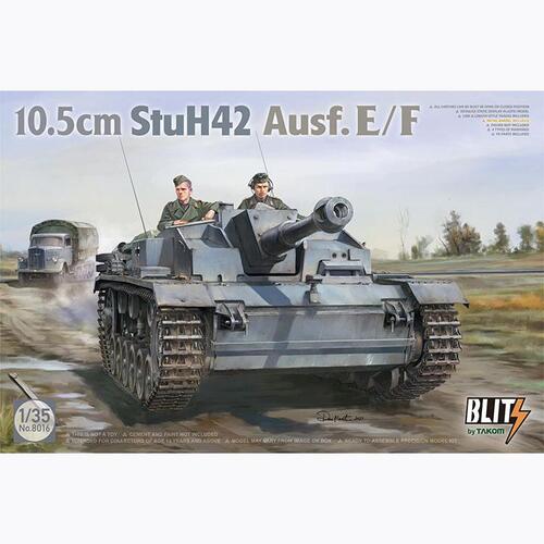 BT8016 1대35 10.5cm StuH42 Ausf. E/F - 3호 돌격포 105mm 유탄포 사양