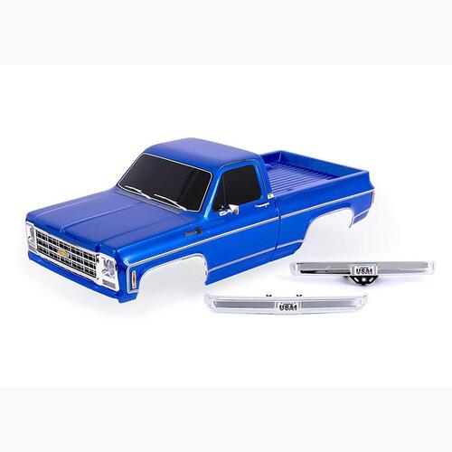 AX9212-BLUE Body, Chevrolet K10 Truck (1979), complete, blue