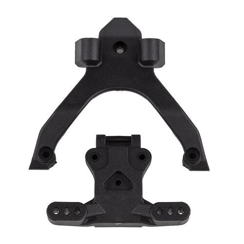 AA92403 RC10B7 Top Plate and Ballstud Mount