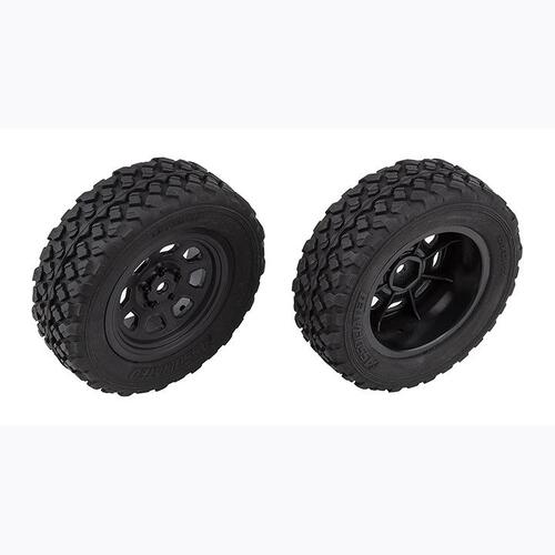 AA72113 Pro2 LT10SW Front Wheels and Tires, mounted