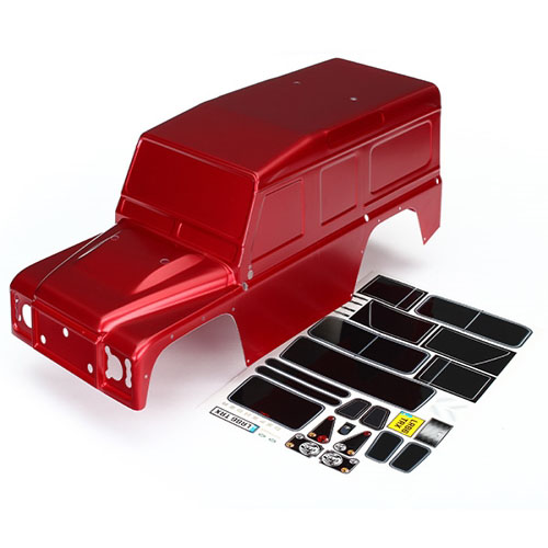 AX8011R Body, Land Rover Defender, red