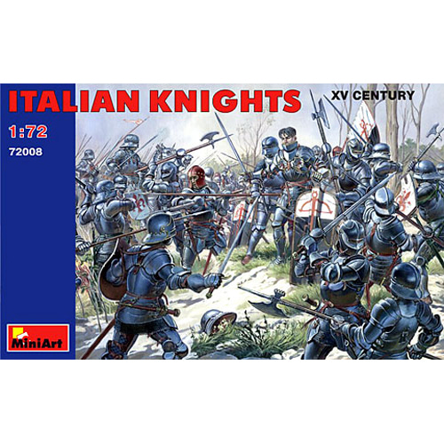 BE72008 1/72 Italian Knights. XV century