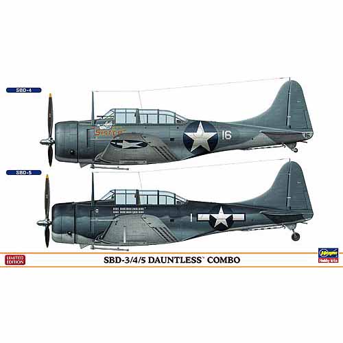 BH02026 1/72 SBD-3/4/5 Dauntless Combo (Two kits in the box)- 두 대 포함