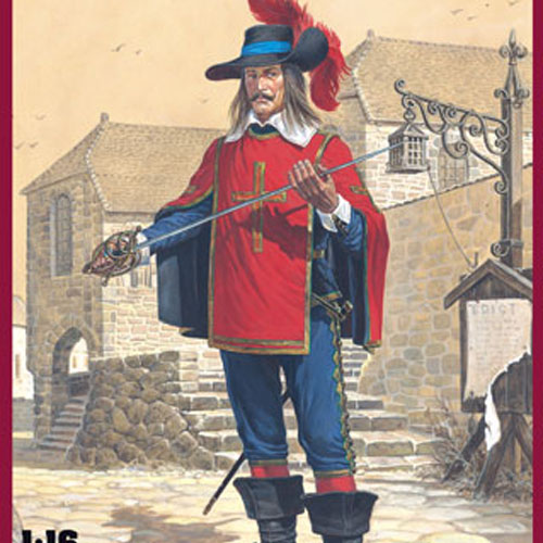 BE16011 1/16 French Guardsman XVII Century