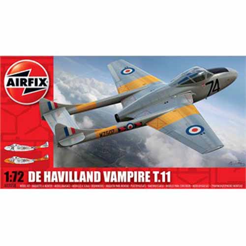BB02058 1/72 De Havilland Vampire T.11 (New Tool- 2013)-데칼 누락