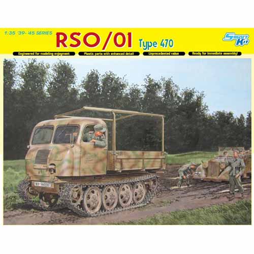 BD6691 1/35 German RSO/01 Type 470 Tractor - Smart Kit