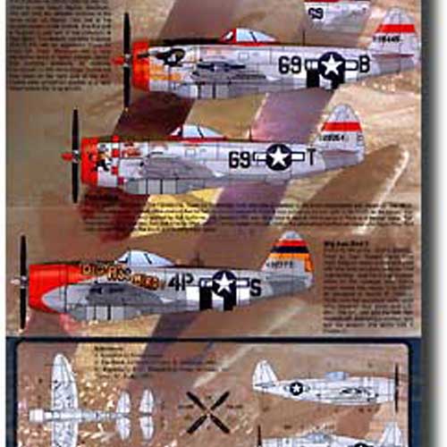 ESN48689 1/48 Thundebolts Best Seller Pt III (P-47 Thunderbolt P-47D-26-RA 28-RA 30-RA)