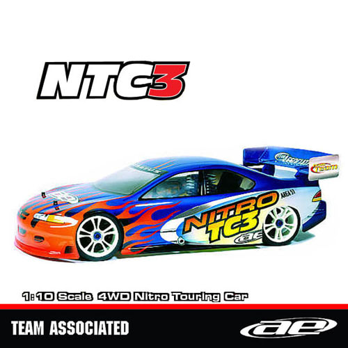 AA2031 Nitro TC3 Touring Car Kit Team Non Pull Start Rear Exhaust