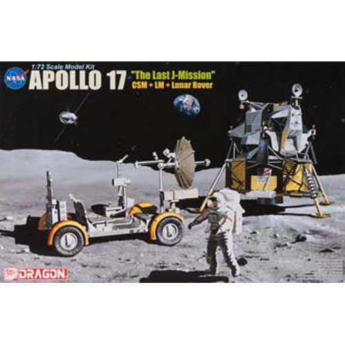 BD11015 1/72 Apollo 17 &quot;The Last J-Mission&quot; - CSM + LM + Lunar Rover