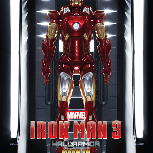 BD38126 1/9 Iron Man 3 - Hall of Armor Mk.VII Multi-Poseable