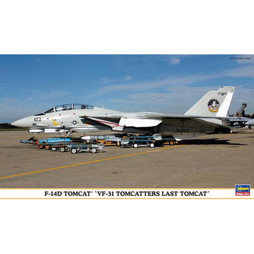 BH00931 1/72 F-14D Tomcat &#039;VF-31 Tomcatters&#039; Last Tomcat