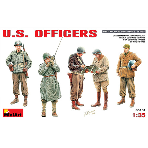 BE35161 1/35 U.S. Officers